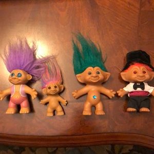 Vintage Trolls (lot of 3)